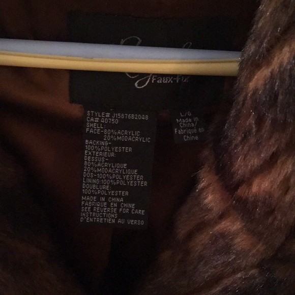 Faux Fur Jacket - Picture 4 of 5